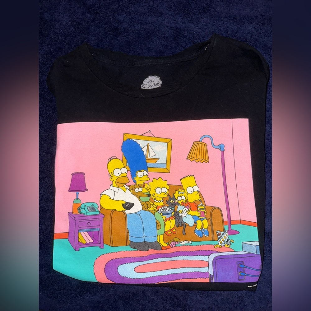 Simpsons shirt size large